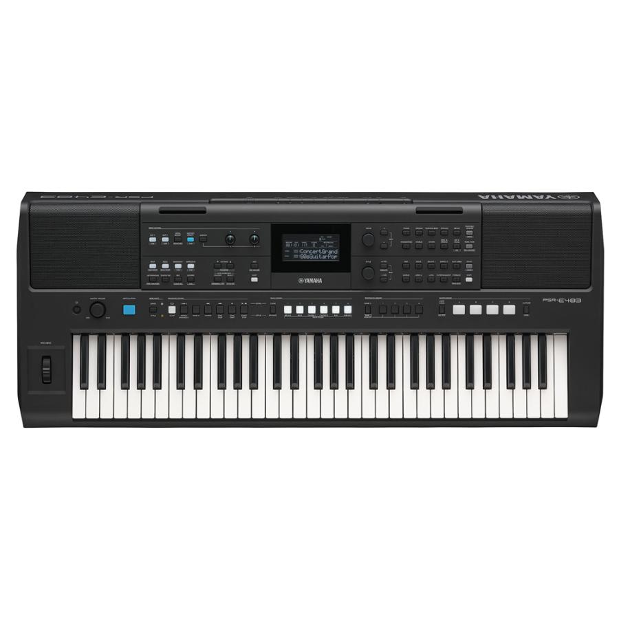 YAMAHA（ヤマハ） YAMAHA PSR-E483 【スタンド(L-2L)、ペダル(FC5