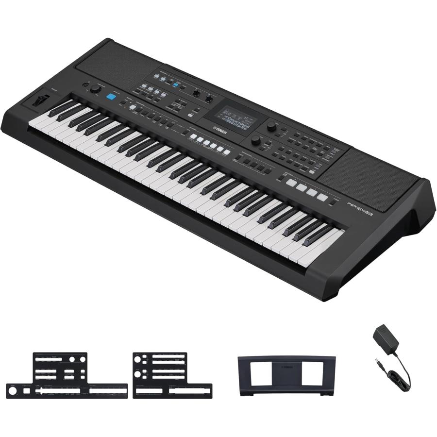 YAMAHA（ヤマハ） YAMAHA PSR-E483 【スタンド(L-2L)、ペダル(FC5