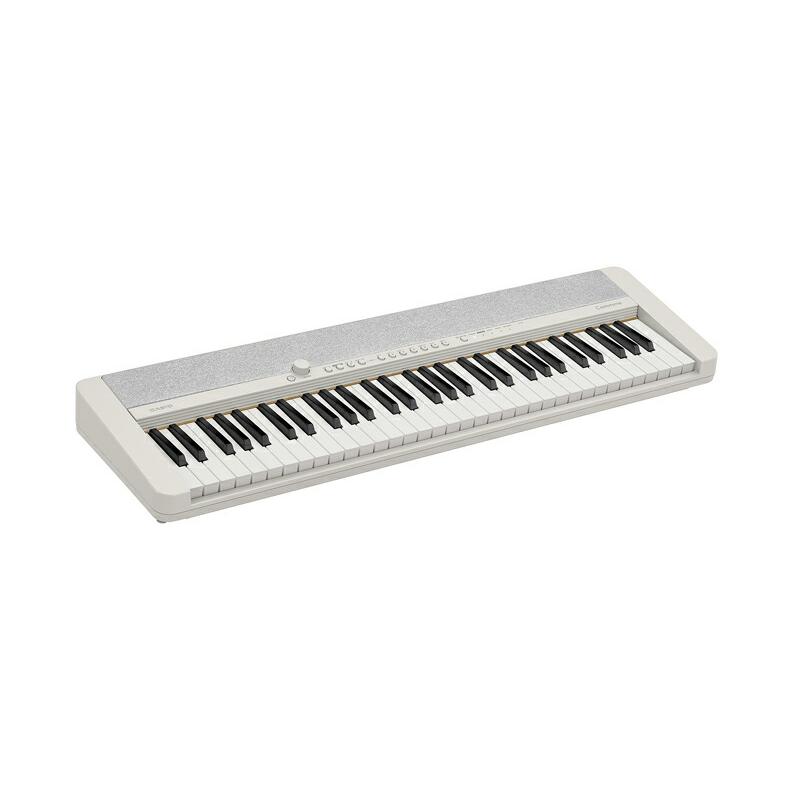 CASIO（カシオ） CASIO CT-S1WE キーボード ホワイト 61鍵盤 白 : 三木 