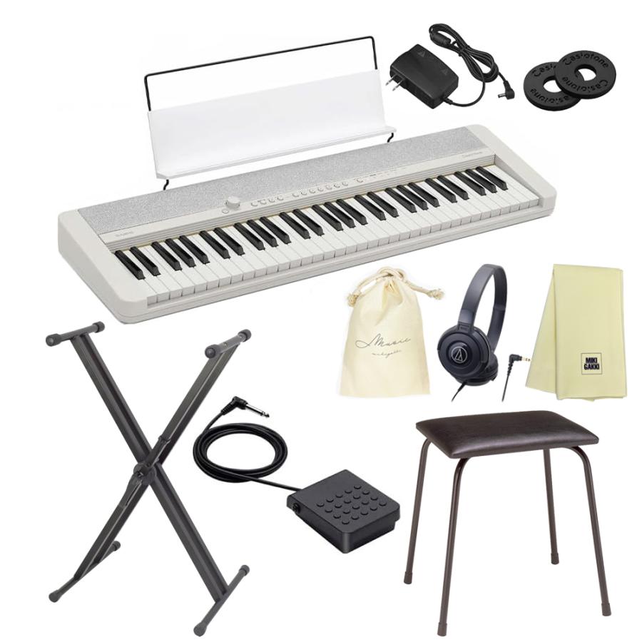 CASIO（カシオ） CASIO CT-S1WE 【キーボードスタンド、椅子(CB5
