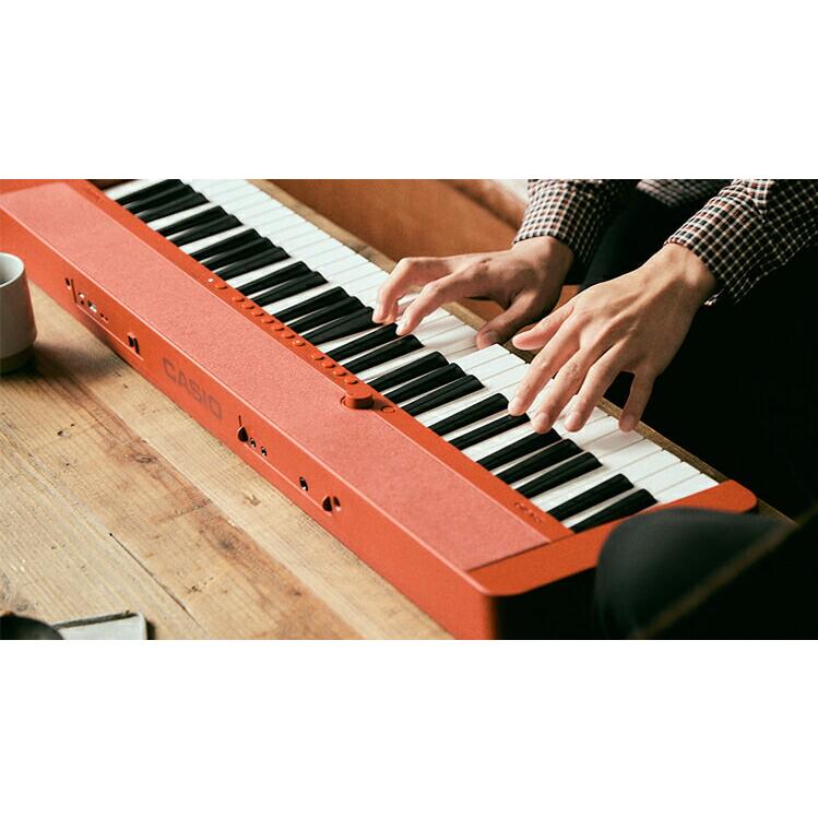 CASIO（カシオ） CASIO CT-S1RD キーボード レッド 61鍵盤 赤 : 三木