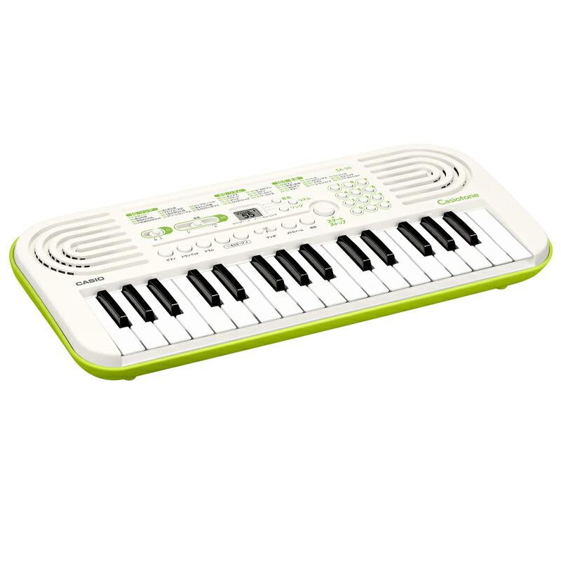CASIO (カシオ) SA-50 ホワイト 【専用ACアダプター、おなまえ