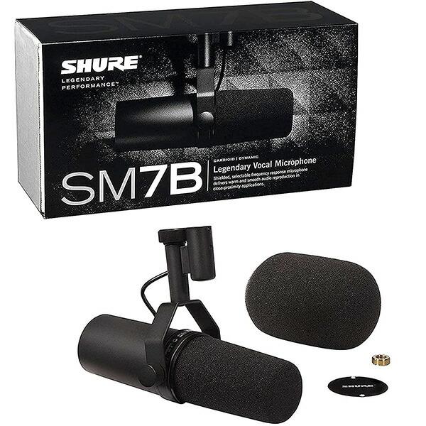 SHURE カーディオイド型 ダイナミック マイク SM7B《国内正規品 SHURE カーディオイド型 ダイナミック マイク SM7B《国内正規品