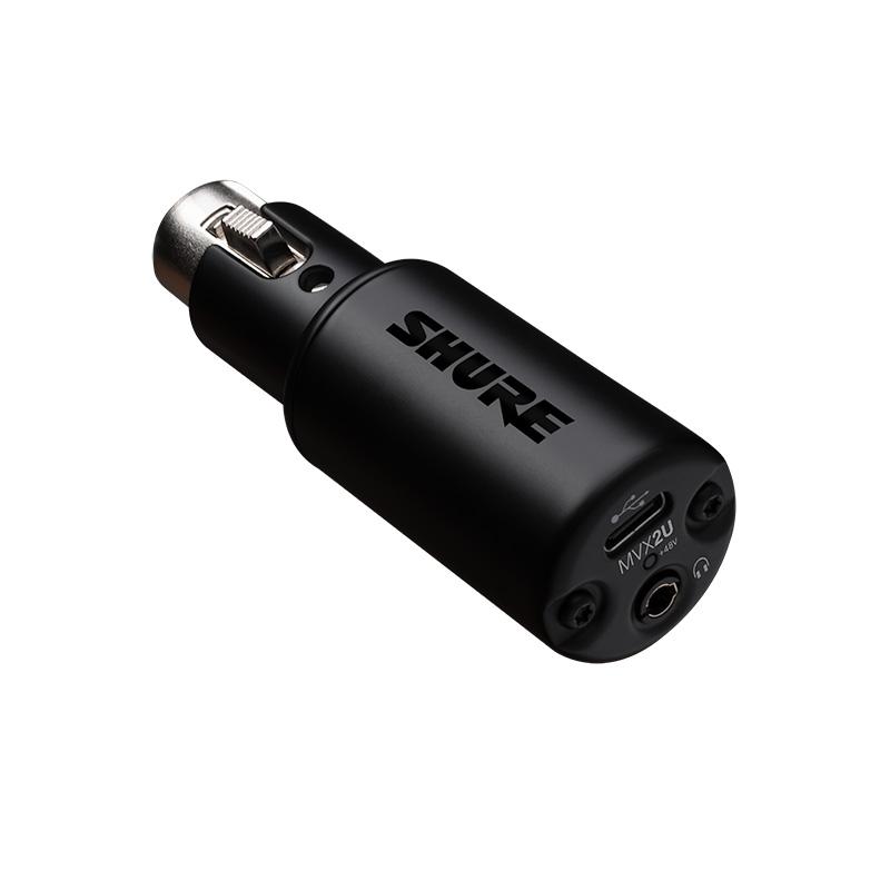 《新発売　即納可能》 SHURE シュアー MVX2U デジタルオーディオインターフェース + ATH-M20X ヘッドホン｜mikigakki｜02