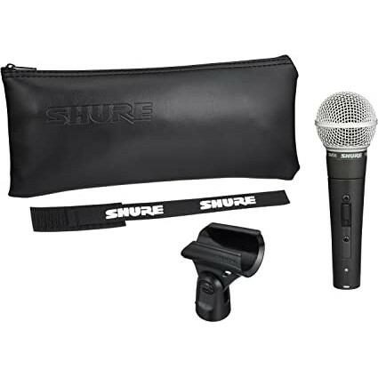 SHURE シュアー SM58-SE ダイナミックマイク スイッチ付き + SHURE シュアー SM58-SE ダイナミックマイク スイッチ付き +