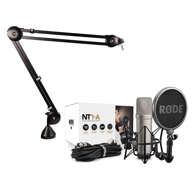RØDE NT1-A コンデンサーマイク PSA1スタジオアームセット