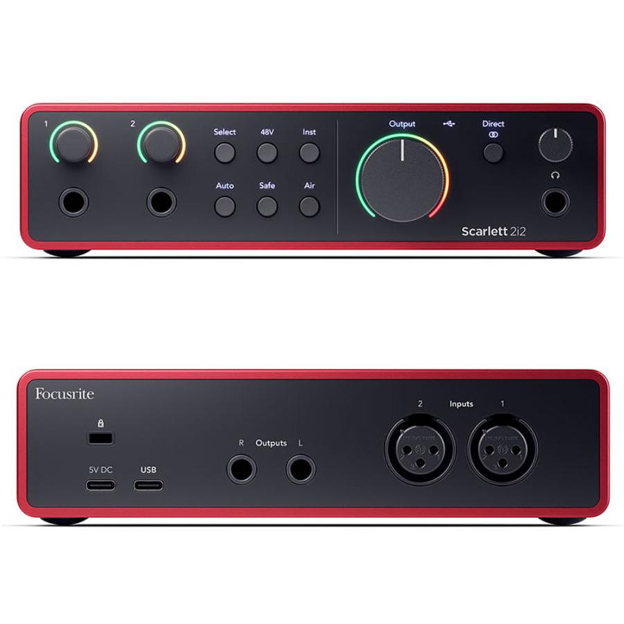 Focusrite Scarlett 2i2 Studio 4th Gen [ オーディオ Focusrite Scarlett 2i2 Studio 4th Gen [ オーディオ