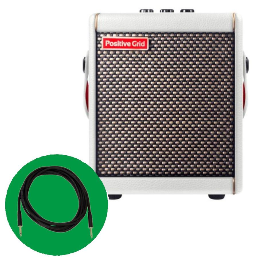 Positive Grid 小型ギターアンプ Spark Mini Pearl + 3m ギター  