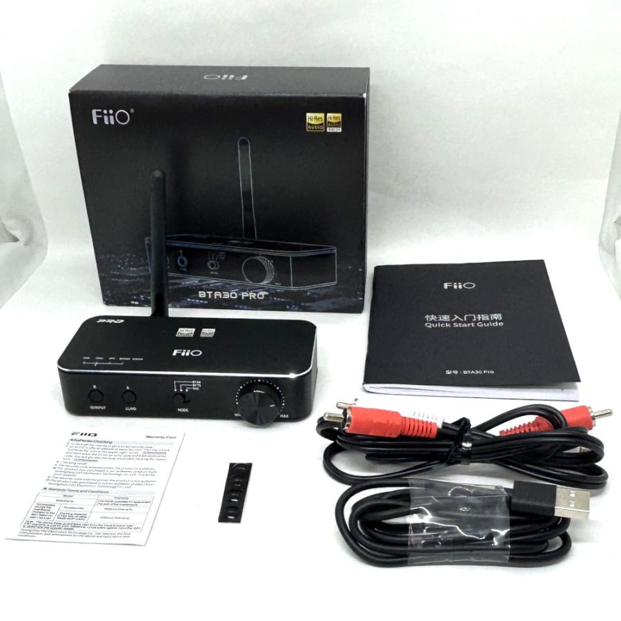 アウトレット品》 FIIO BTA30 Pro Bluetooth ワイヤレス レシーバー 