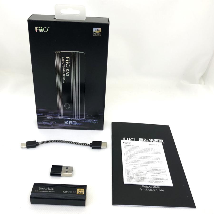スマホで聴くストリーミング音楽を高音質化】FiiO KA3