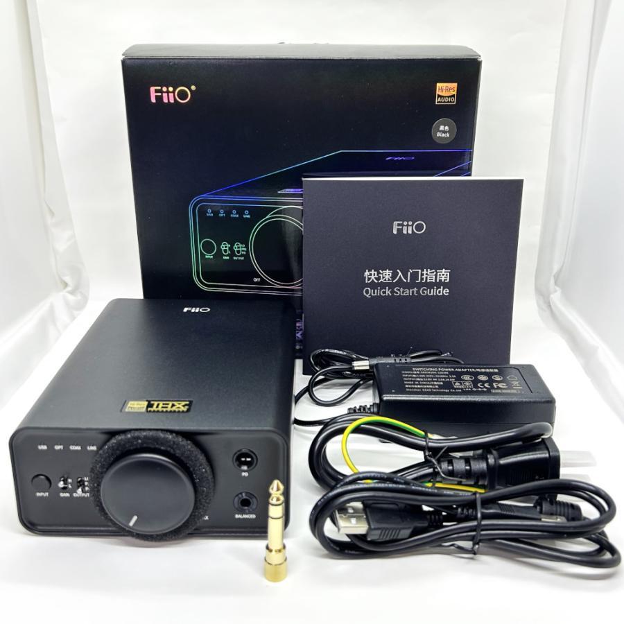 FIIO DAC内蔵 ヘッドホンアンプ K7 (FIO-K7-B) 中古品  