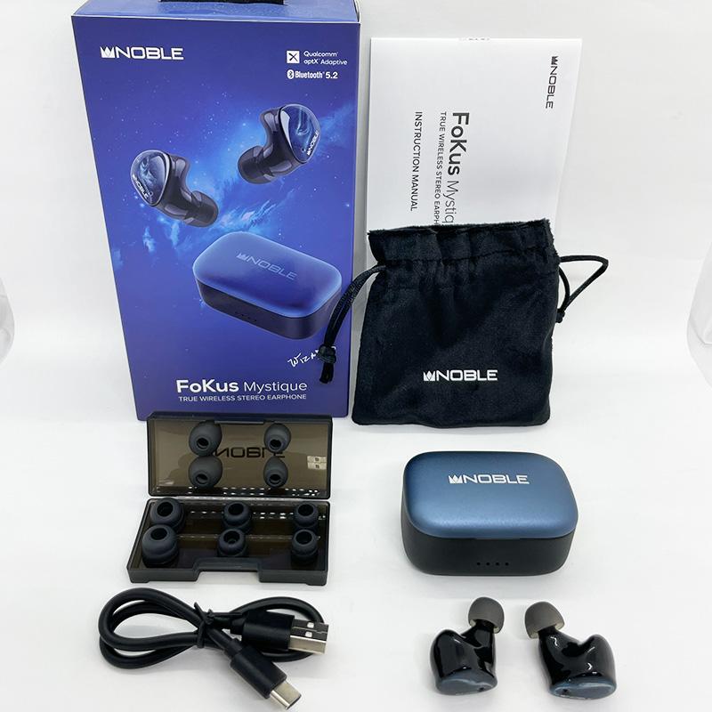 新品未開封Noble Audio FoKus Mystiqueワイヤレスイヤホン Noble FoKus Mystique True Wireless Hi-Fi Earphones | Bloom Audio