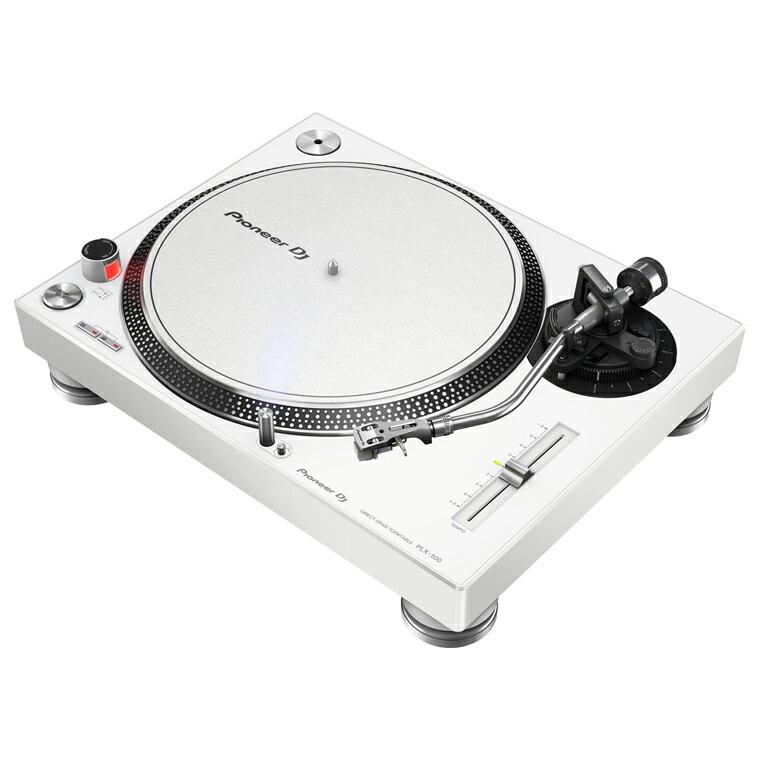Pioneer DJ ターンテーブル PLX-500 1台 レコードプレーヤー (ブラック 