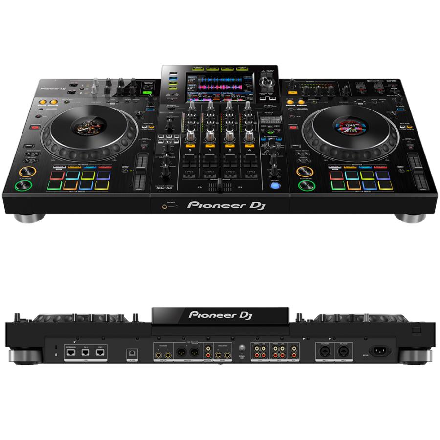 Pioneer オールインワン DJシステム XDJ-XZ + ヘッドホンHDJ-CUE1 + PCスタンド + スピーカー DM-40D + ダストカバー セット｜mikigakki｜07