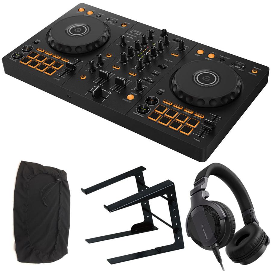 Pioneer DJコントローラー DDJ-FLX4 + ヘッドホン HDJ-CUE1 + PC 
