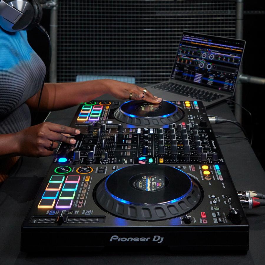 Pioneer 4CH DJコントローラー DDJ-FLX10 + PCスタンド ダスト Pioneer 4CH DJコントローラー DDJ-FLX10 + PCスタンド ダスト