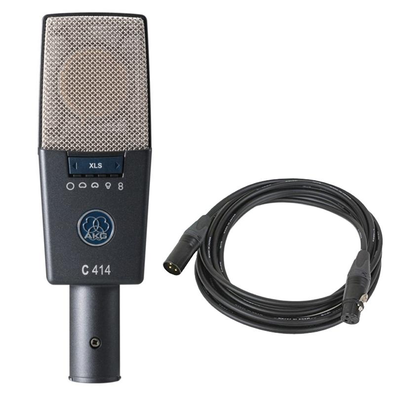 在庫在り 即納可能》 AKG C414 XLS-Y4 コンデンサーマイク + EC05B 5m 
