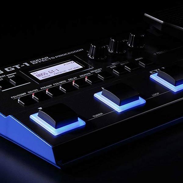 BOSS マルチエフェクター GT-1 + 純正アダプター + シールド5m + 