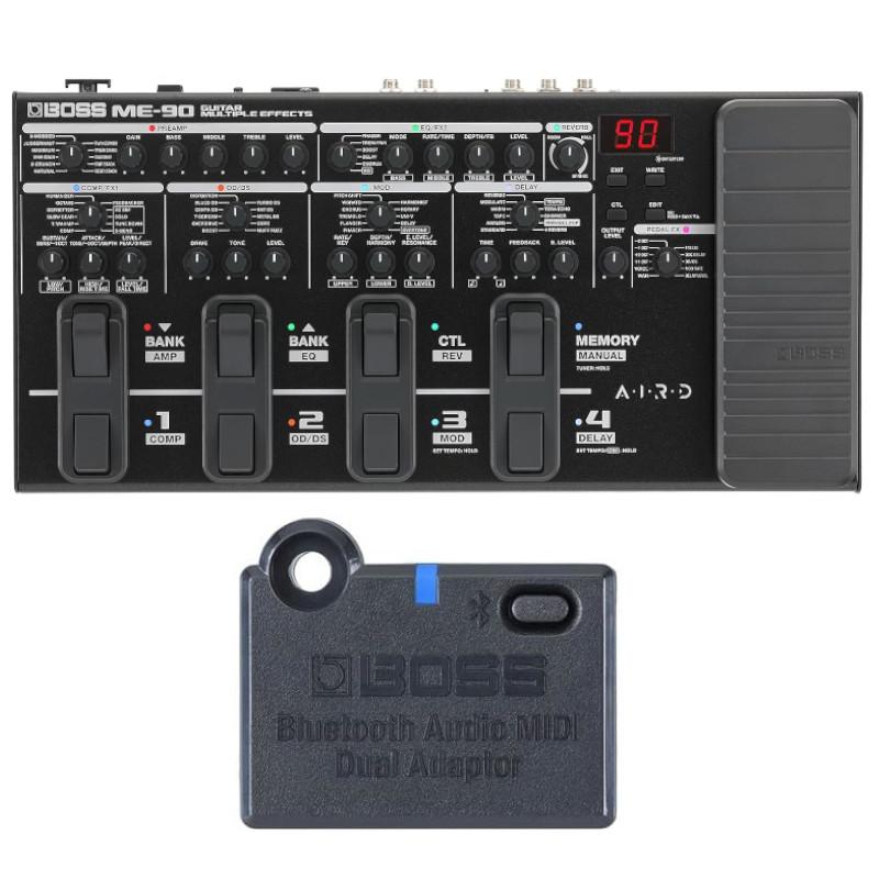 BOSS ボス ME-90 Guitar Multiple Effects + BT-DUAL純正 BOSS ボス ME-90 Guitar Multiple Effects + BT-DUAL純正