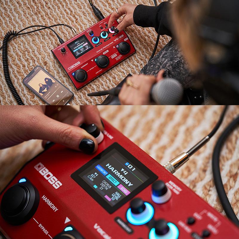 BOSS ボーカル エフェクター VE-22 Vocal Performer + BOSS ボーカル エフェクター VE-22 Vocal Performer +