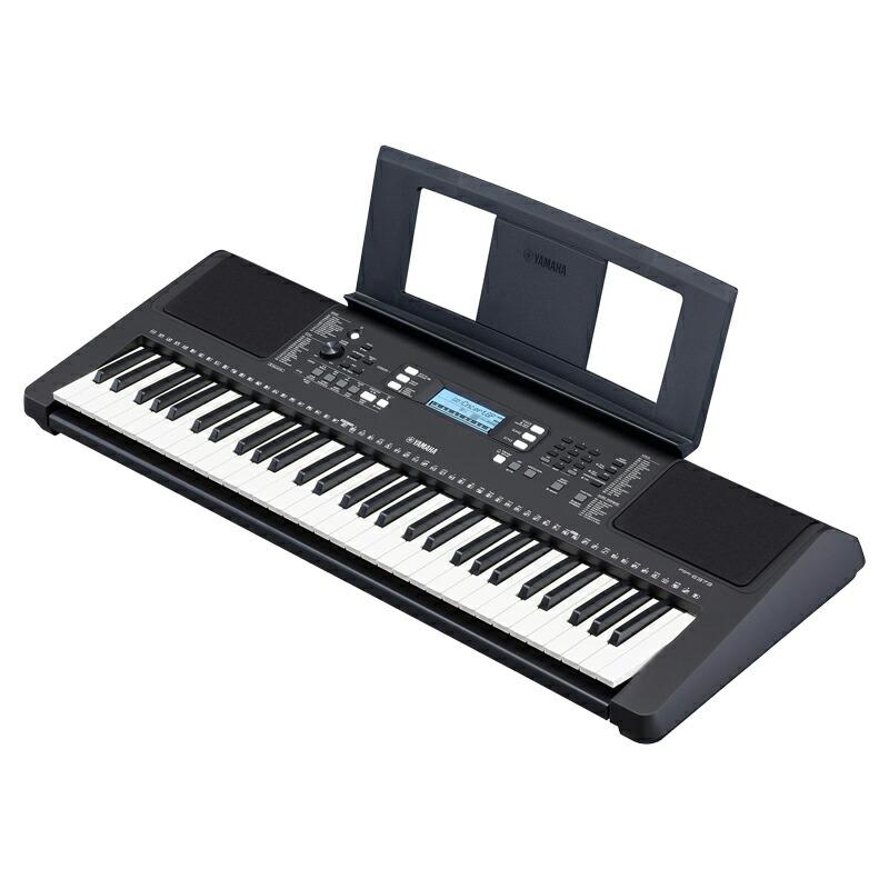 YAMAHA PSR-E373 【スタンド(L-2L)、ペダル(FC5)、ヘッドフォン(ATH-S100BK)、巾着、楽器クロスセット】 PORTATONE（ポータトーン）ヤマハ 61鍵 キーボード｜mikigakki｜02