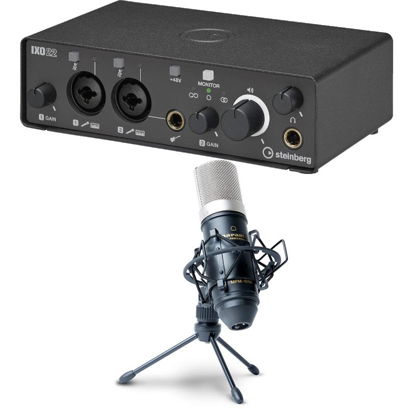 steinberg IXO 22 ブラック オーディオインターフェイス