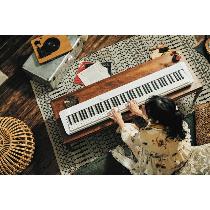 CASIO PX-S1100WE カシオ 電子ピアノ 88鍵盤 ホワイト 軽量 コンパクト 