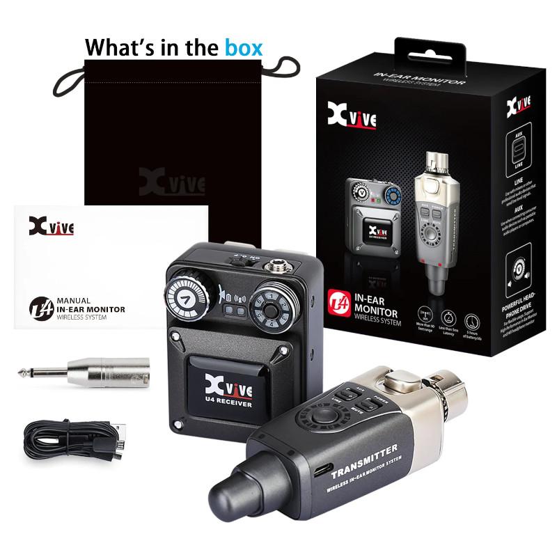 ワイヤレス イヤモニ XVIVE XV-U4 U4 インイヤーモニター ワイヤレス イヤモニ XVIVE XV-U4 U4 インイヤーモニター