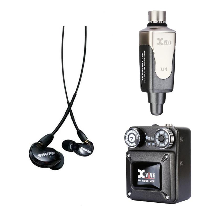 ワイヤレス イヤモニ XVIVE XV-U4 U4 インイヤーモニター ワイヤレス イヤモニ XVIVE XV-U4 U4 インイヤーモニター