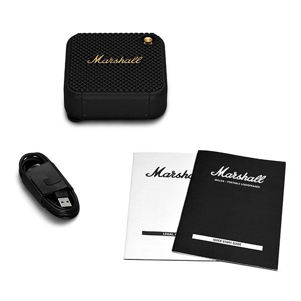 Marshall マーシャル Willen スピーカー (BLACK & BRASS) Bluetooth5.0 