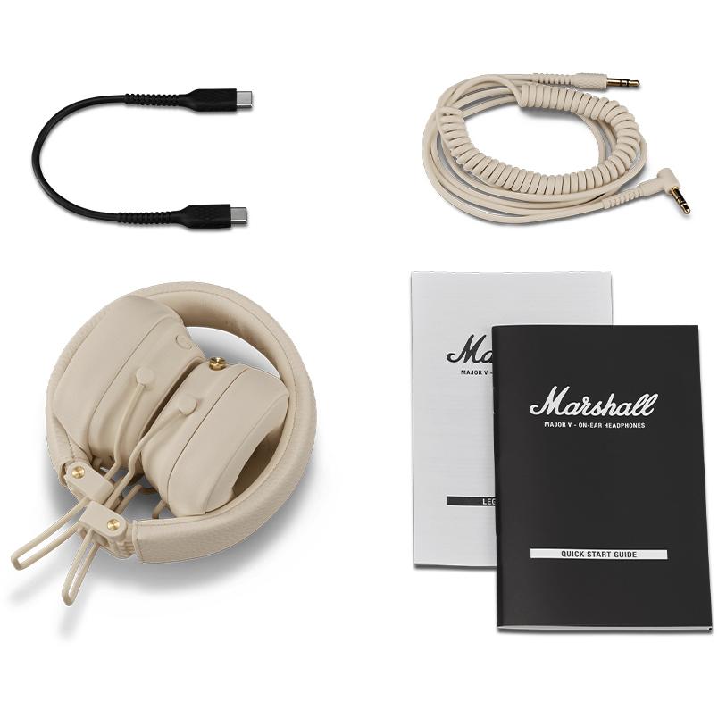 マーシャル ヘッドフォン Major5 Cream ホワイト Marshall マーシャル ヘッドフォン Major5 Cream ホワイト Marshall