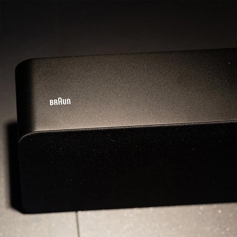 Braun Audio オーディオ HiFi ステレオスピーカー LE02 ブラック 