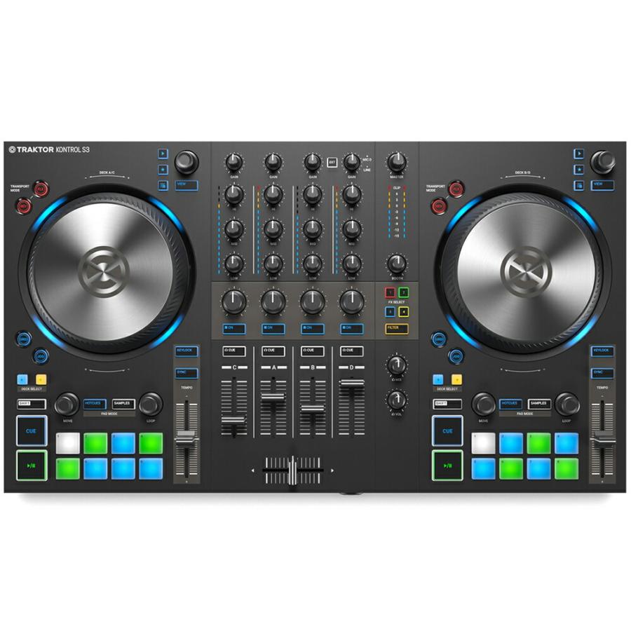 Native Instruments NI TRAKTOR KONTROL S3 4CH DJコントローラー 