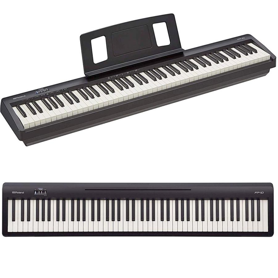 ローランド Roland FP-10-BK ポータブル・ピアノ 88鍵モデル ローランド Roland FP-10-BK ポータブル・ピアノ 88鍵モデル