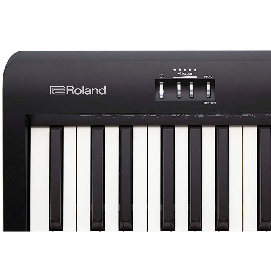 Roland ローランド FP-10-BK ポータブル・ピアノ 88鍵モデル　ピアノタッチ採用｜mikigakki｜03