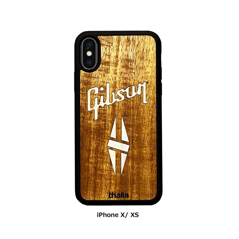 Thalia (New) Hawaiian Koa / GIBSON PEARL DIAMOND LOGO / iPhone case【Gibson社オフィシャルライセンス】タリア ギブソン｜mikigakki｜03