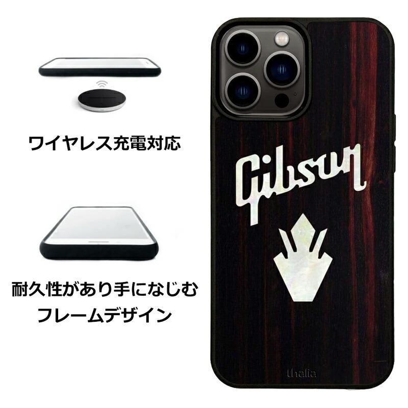 Thalia (New) Hawaiian Koa / GIBSON PEARL DIAMOND LOGO / iPhone case【Gibson社オフィシャルライセンス】タリア ギブソン｜mikigakki｜10