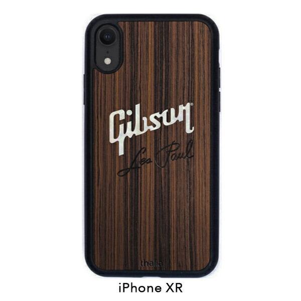 Thalia (New) Indian Rosewood / Gibson PEARL Les Paul Script Engraved / iPhoneケース【Gibson社オフィシャルライセンス】タリア ギブソン｜mikigakki｜04
