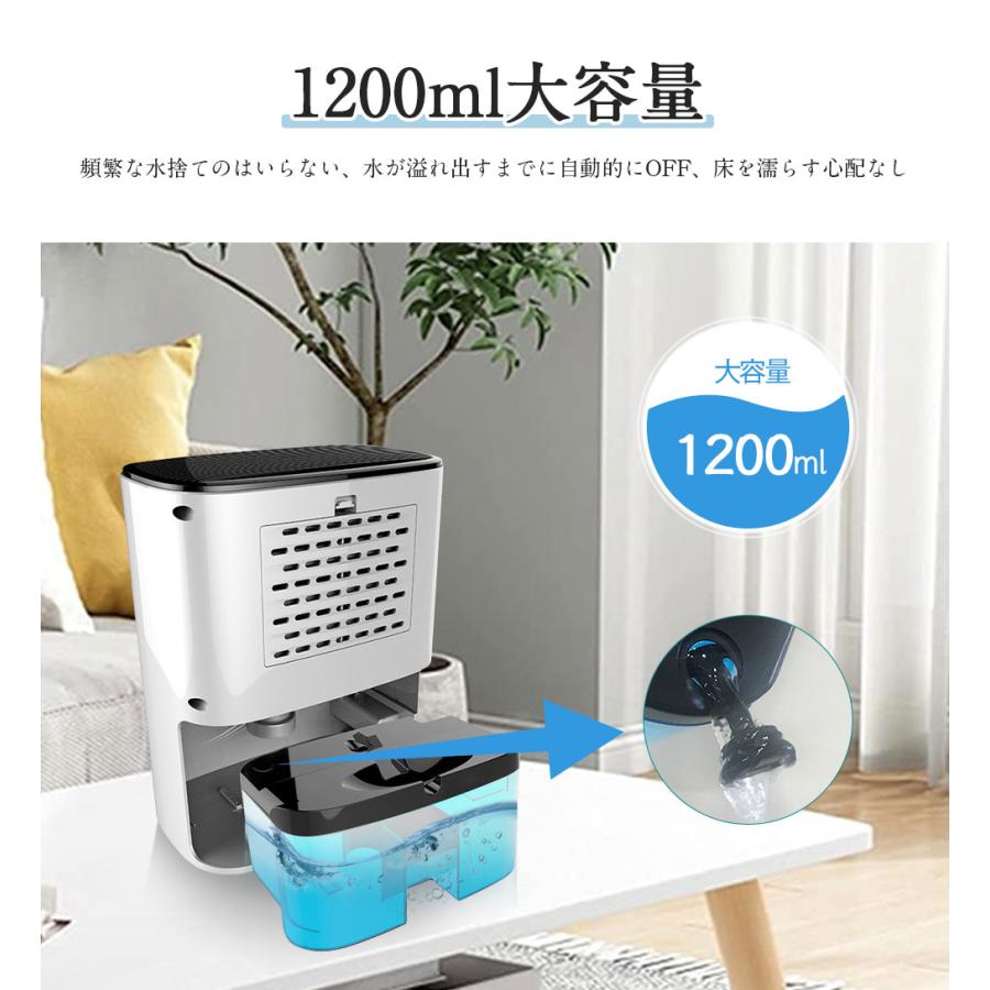 除湿機 小型 空気清浄機 除湿乾燥機 強力 軽量 家庭用 梅雨対策 除菌
