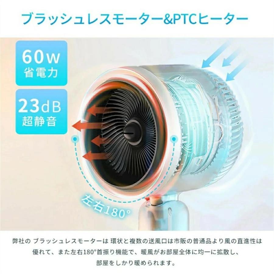 一台6役／ 扇風機 冷風機 冷風扇 冷暖兼用 サーキュレーター 風量3段階