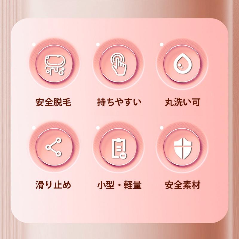 Fadila 自動設定脱毛器 ピンク Fadila 自動設定脱毛器 ピンク