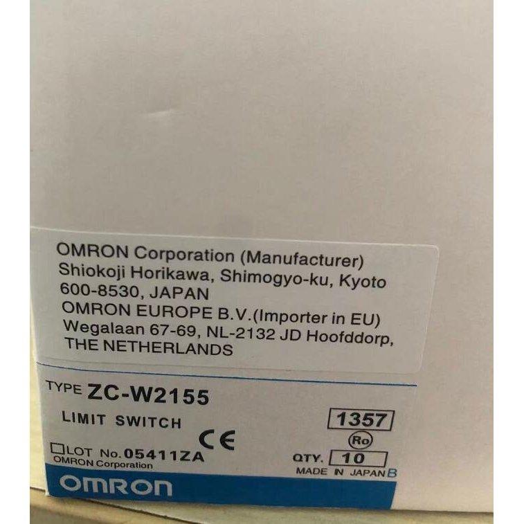 新品 OMRON オムロン リミットスイッチ ZC-W2155 10個入りセット 6ヶ月保証 : ほたる工房 - 通販 - Yahoo!ショッピング