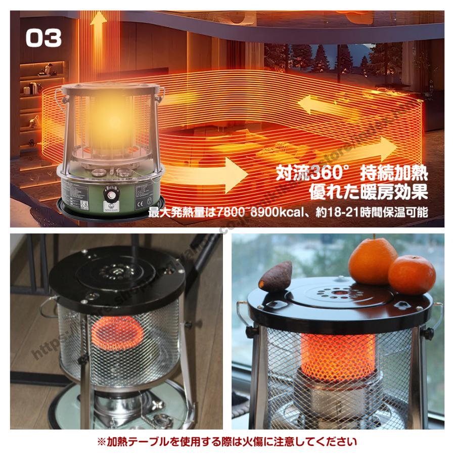 石油ストーブ 灯油ストーブ 5.2L 大容量 急速加熱 対流型 暖房 石油ストーブ 灯油ストーブ 5.2L 大容量 急速加熱 対流型 暖房
