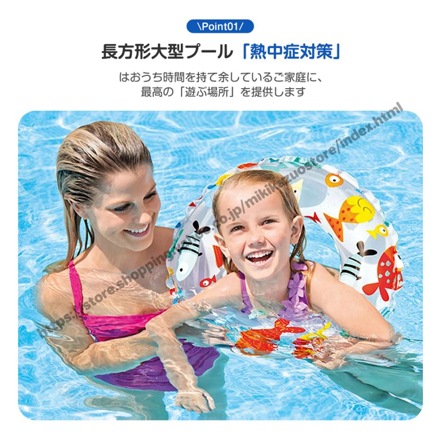 新発売★ビニールプール 折り畳み式 空気入れ不要 1.6m 2.2m 2.6m 3.2m 加厚プール 大型 プール 簡単収納 設置簡単 熱中症対策 水遊び 家庭用 子供用 海水浴_2