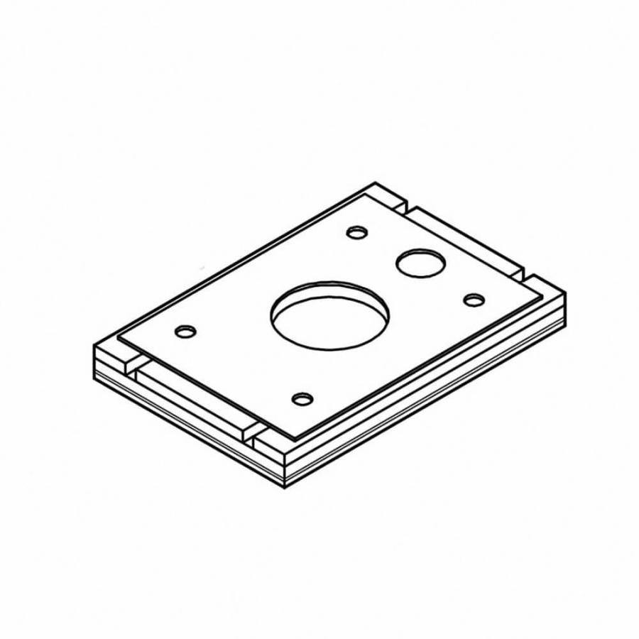 マルテー813C-OT非吸塵式オービタルサンダー用MPパッドAssy : ウレタン