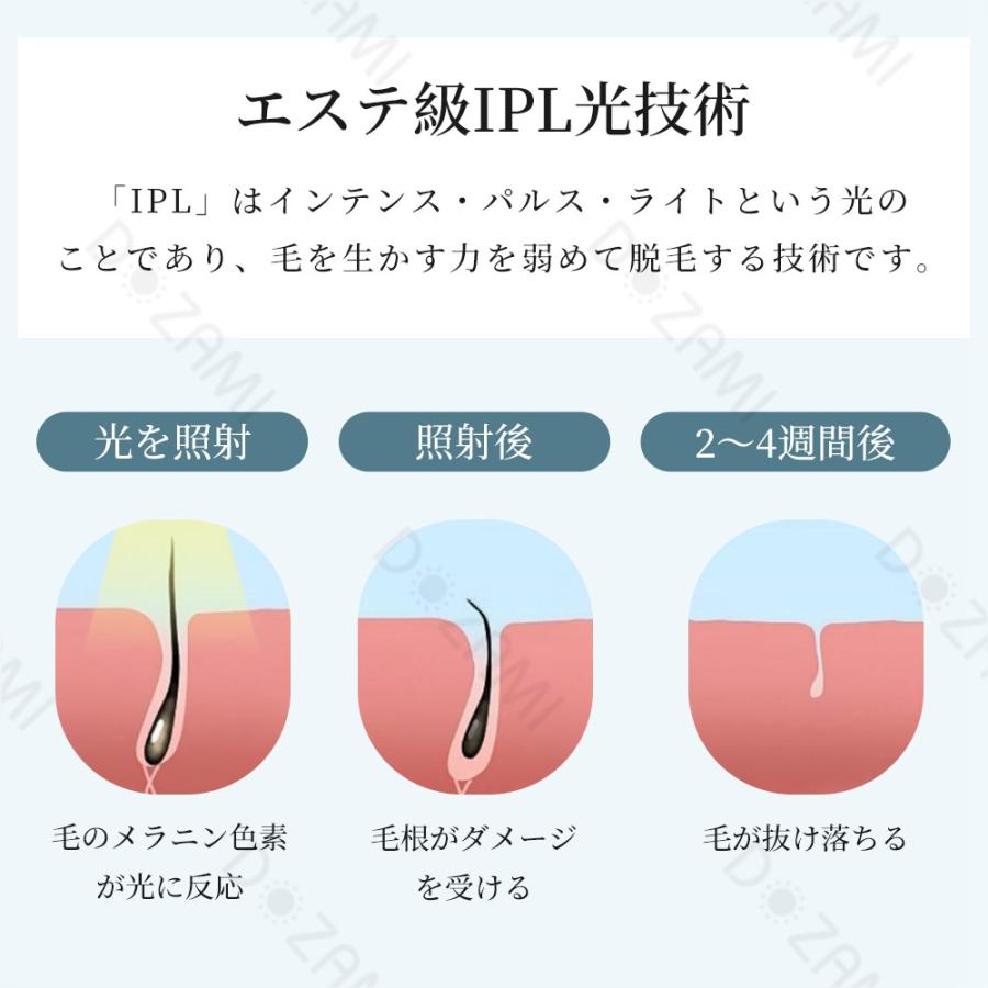 【限定クーポン】脱毛器 光脱毛器 全身脱毛 脱毛器メンズ 脱毛器vio対応 脱毛器女性 だつもうき ムダ毛処理 99万フラッシュ 家庭用 男女兼用｜mikirona｜08