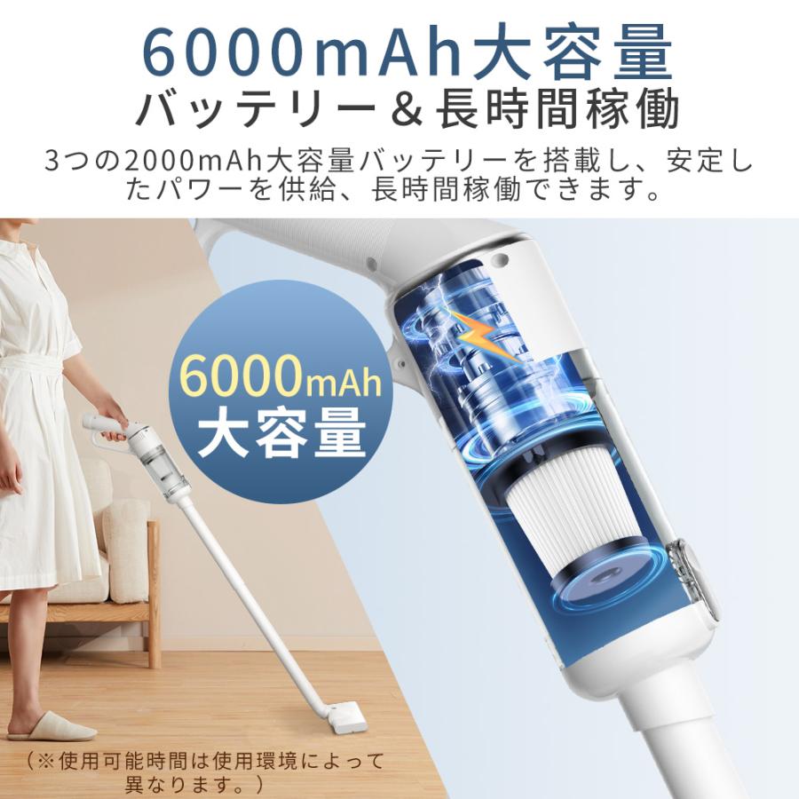 Hokonui 【限定クーポン3990円】掃除機 コードレス スティック