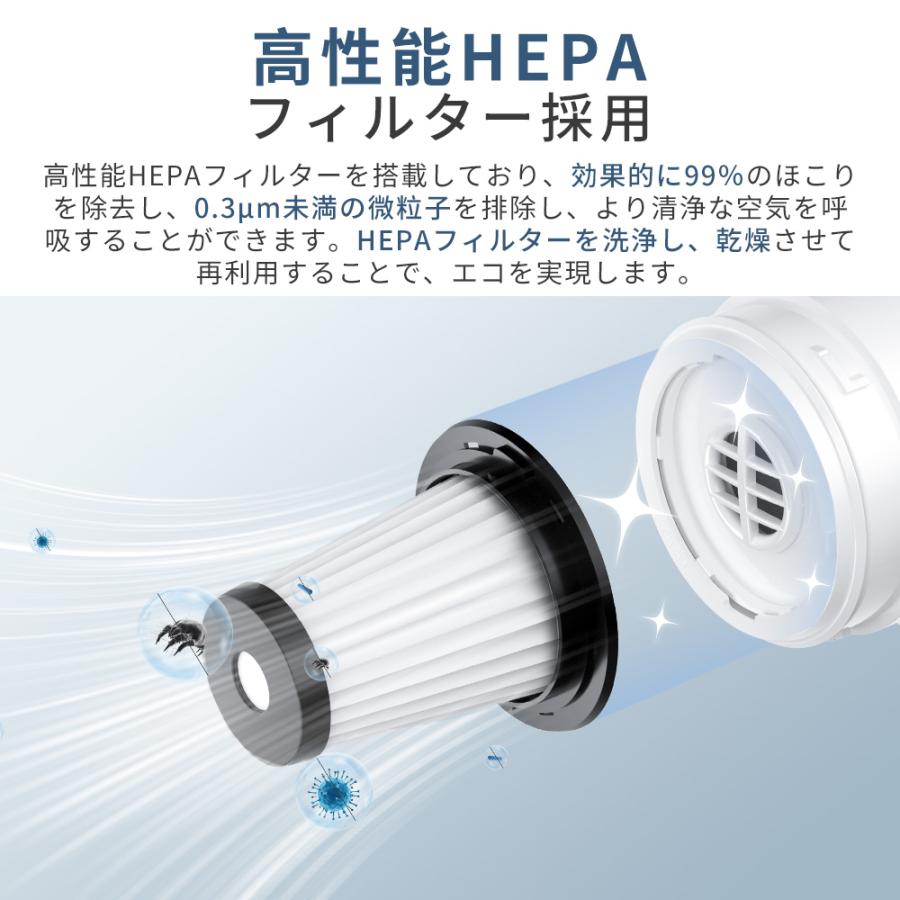 Hokonui 【限定クーポン3990円】掃除機 コードレス スティック