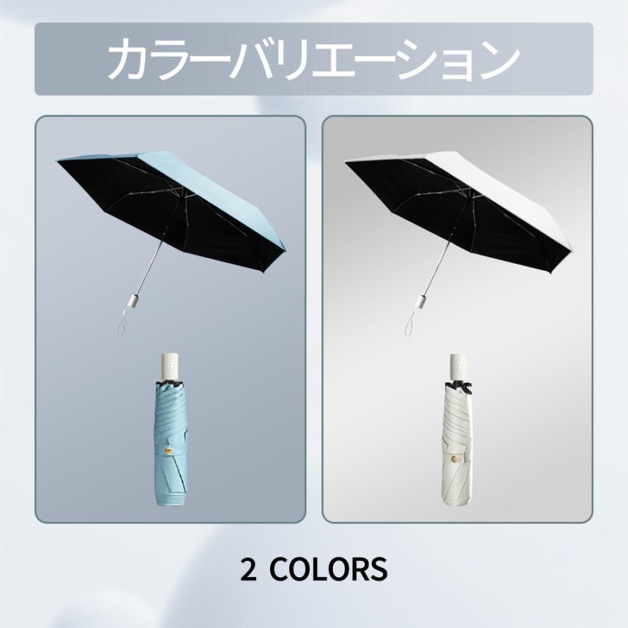 Hokonui 【限定クーポン】日傘 完全遮光 折りたたみ UVカット 自動開閉