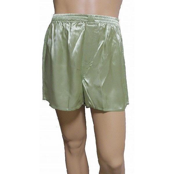 シルクトランクス ライトグリーン シルクサテン 絹100 メンズインナー 下着 Canadadestino Com Br